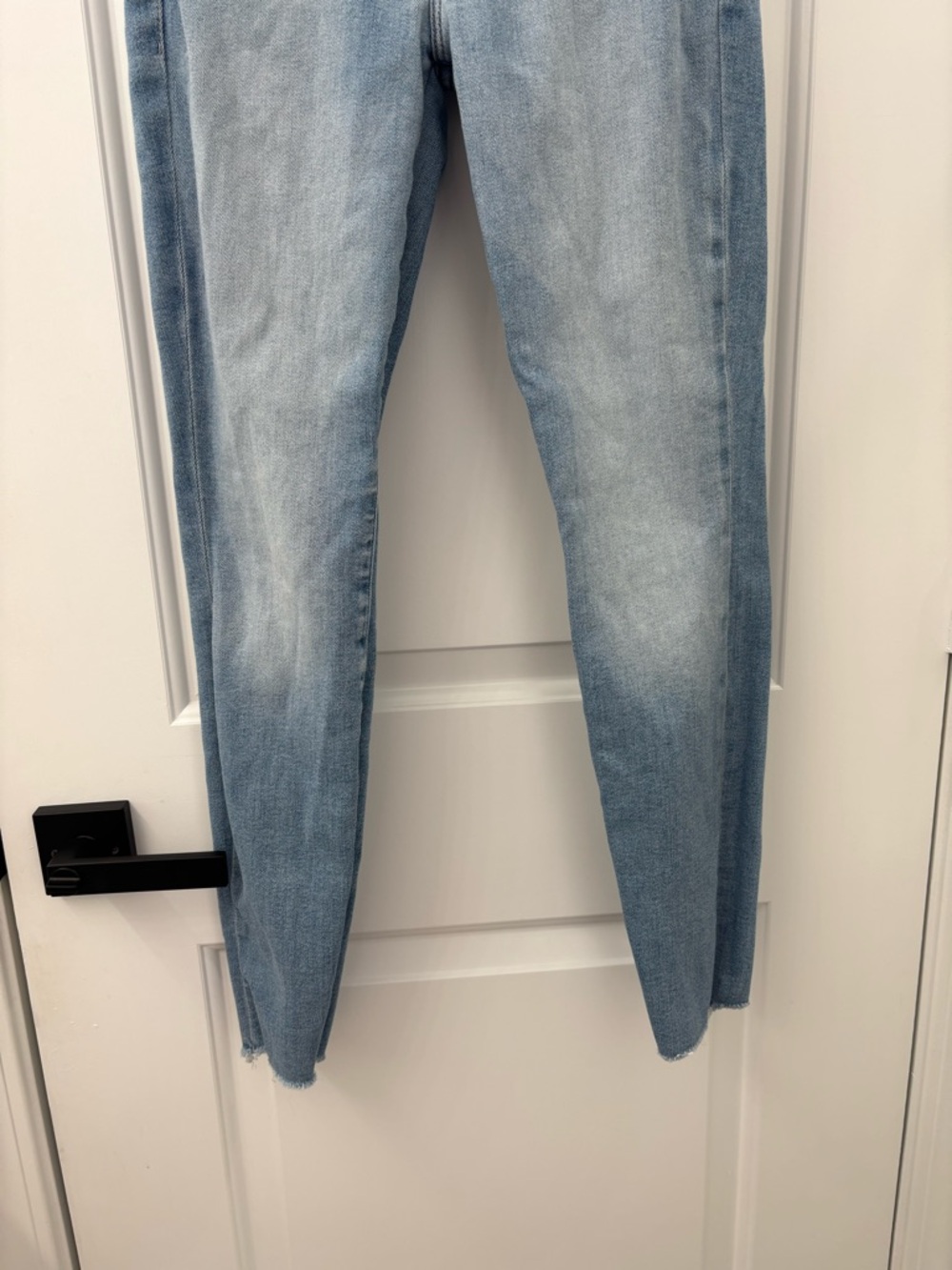 MOTHER High Waisted Looker ankle fray Jean in au revoir - Picture 3 of 11